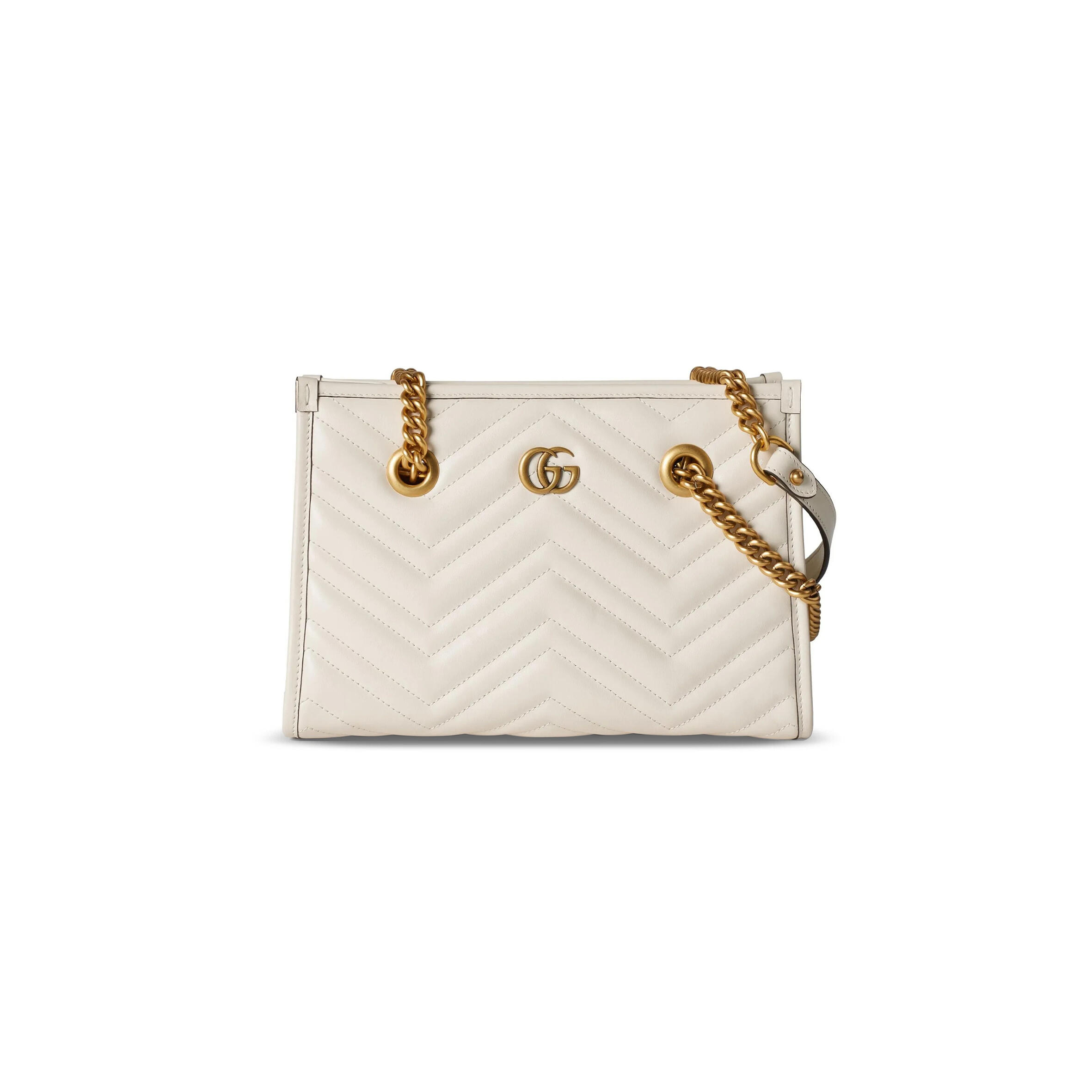 GUCCI GG MARMONT LEATHER TOTE BAG 779727 (26.5*18.5*12.5cm)